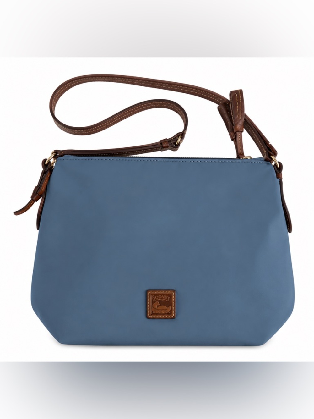 Women's Dooney & Bourke Blue Leather Crossbody Bag - Picture 1 of 12